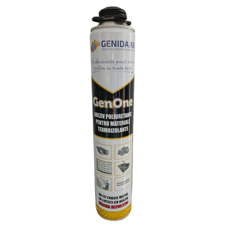 Adeziv spuma pentru lipit polistiren GenOne 750 ml