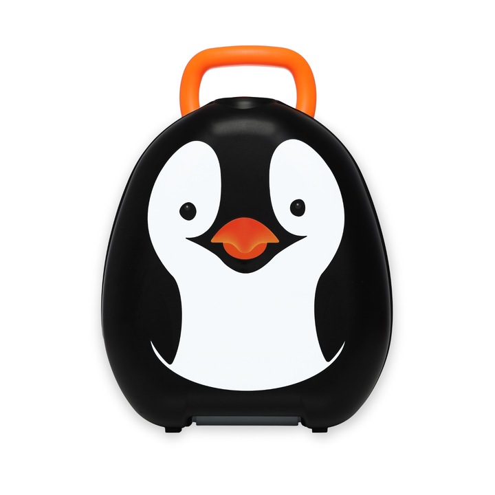 Преносимо гърне My Carry Potty, Penguin, С капак, За деца