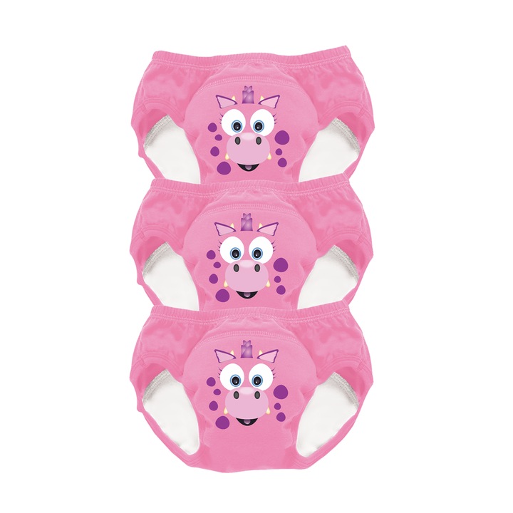 Гащички за приучване към гърне My Little Training Pants, Pink Dragon/ 2-3 г.