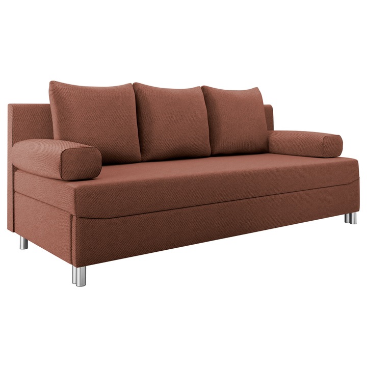 Canapea Don, MIRJAN24, roz, 80x192x86 cm