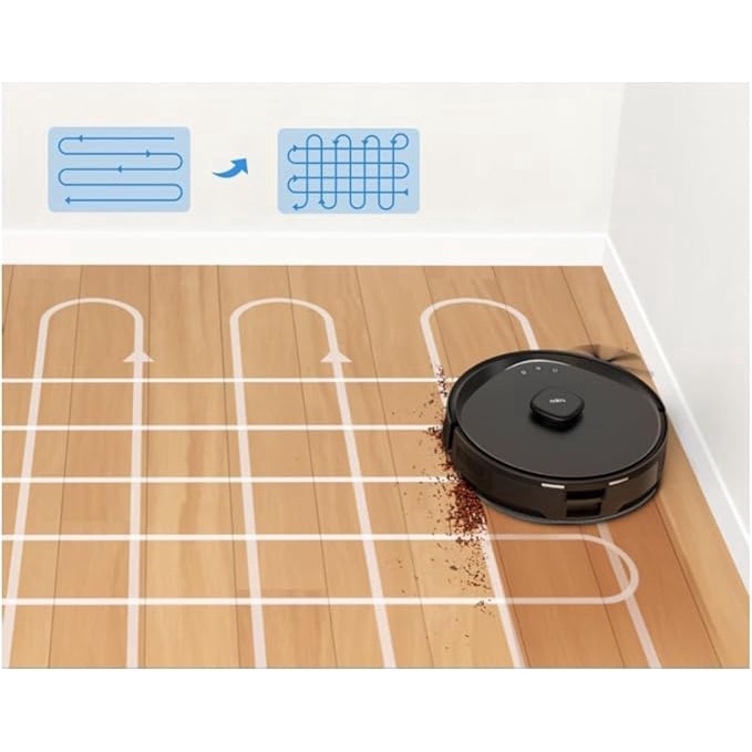 Aspirator Robot Tapo Rv30 Max Plus, Mop, Statie Automata, Aspiratie 5300Pa, Negru
