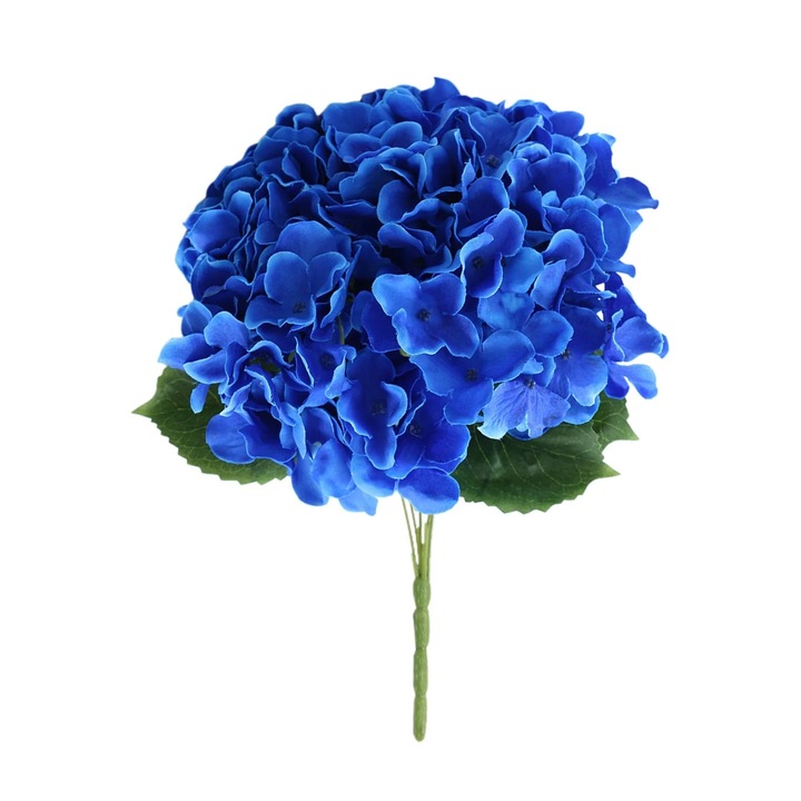 Buchet artificial de hortensii din matase, pentru decorare evenimente si acasa