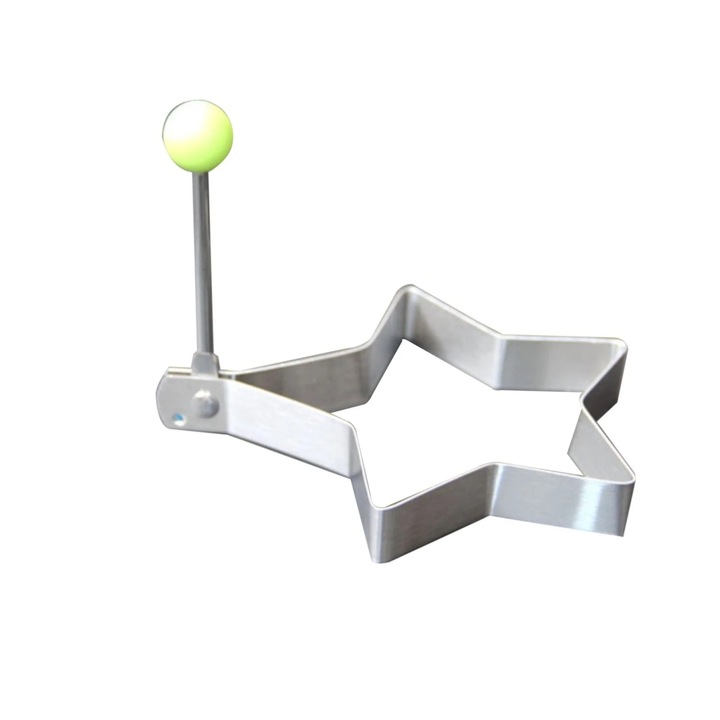 Forma din otel inoxidabil pentru omleta si clatite, set accesorii de bucatarie