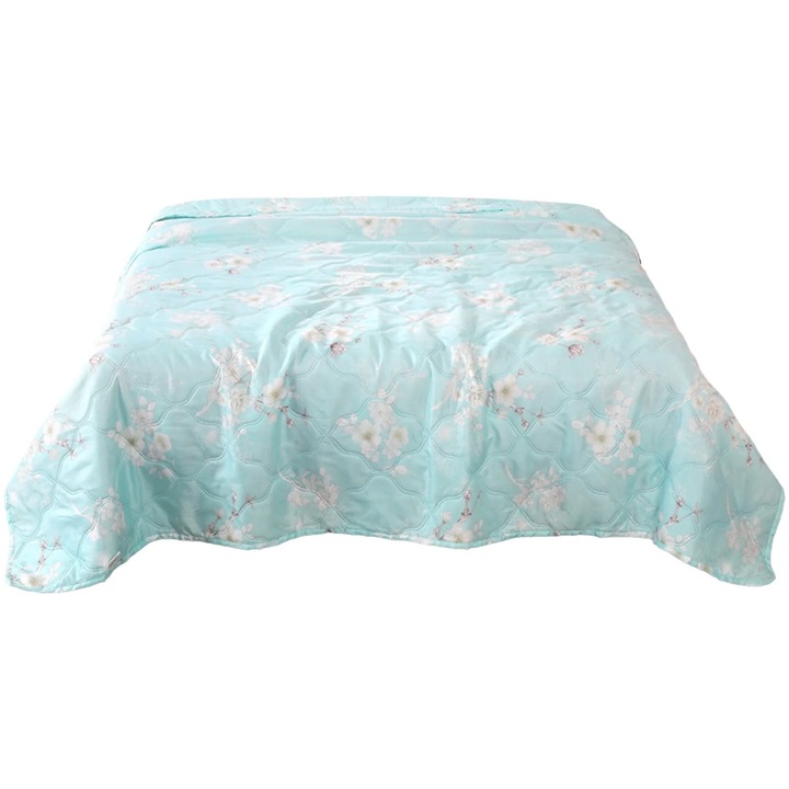 Patura cuvertura multicolora din bumbac, 110x150cm, set pentru somn de vara
