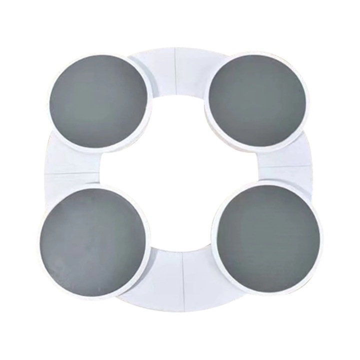 Platou rotativ pentru farfurii, accesorii de bucatarie, 20x20x15cm