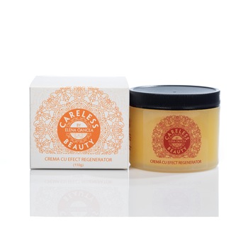 Crema cu efect regenerator, Careless beauty by Elena Oancea, 110G Crema cu efect regenerator, Careless beauty by Elena Oancea, 110G