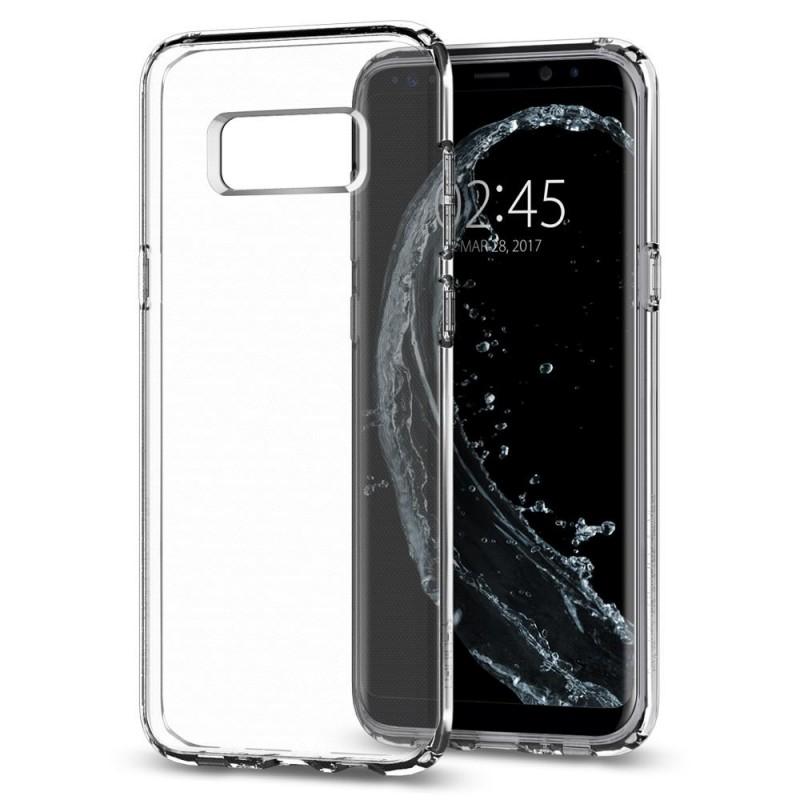 Carcasa transparenta Spigen Liquid Crystal Samsung Galaxy S8 Crystal Clear
