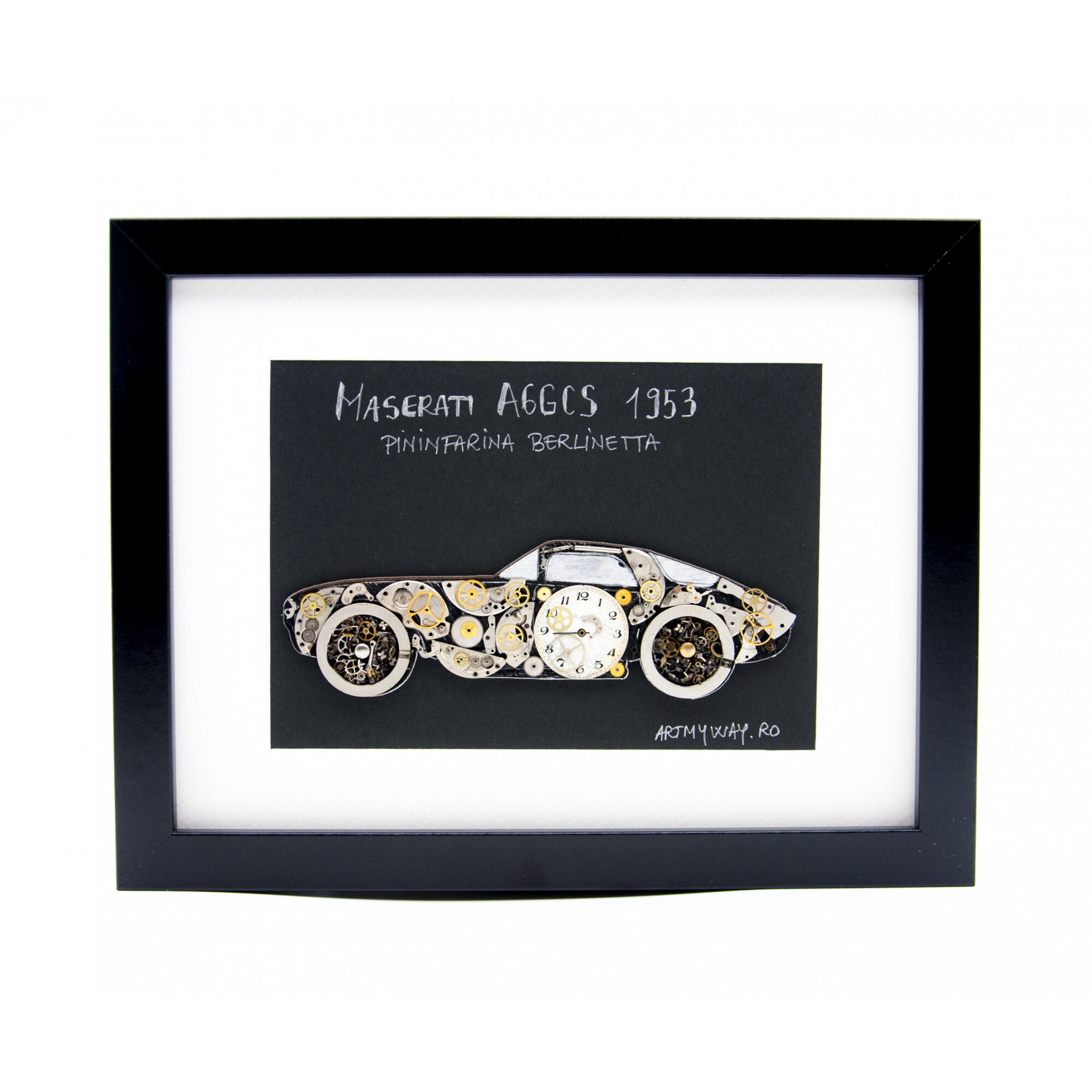 Tablou Maserati A6GCS 1953 - Pininfarina Berlinetta, Piese de Ceas, Artmyway