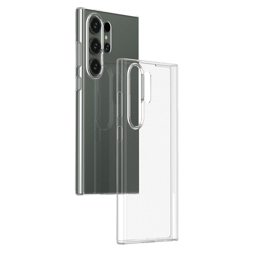 Husa subtire din silicon, Planet Tech compatibila cu Samsung Galaxy S25 Ultra, Transparenta