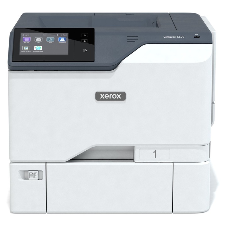 Imprimanta laser color Xerox VersaLink C620, A4, duplex, ADF, USB 2.0, 50 ppm negru, 38 ppm color