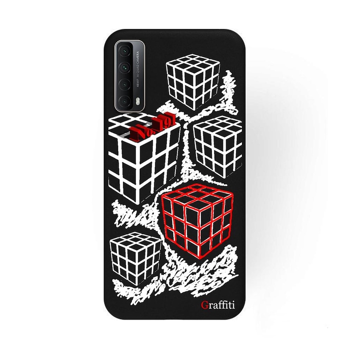 Huawei P Smart 2021 készülékkel kompatibilis Telefontok - Graffiti No.191 mintás szilikon tok