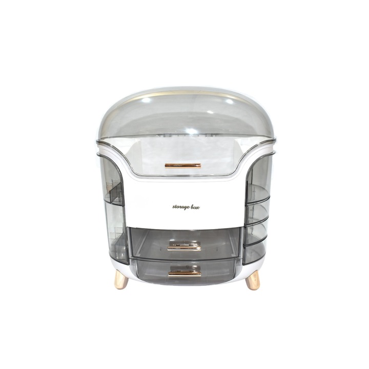 Organizator cosmetice luxury, Alb