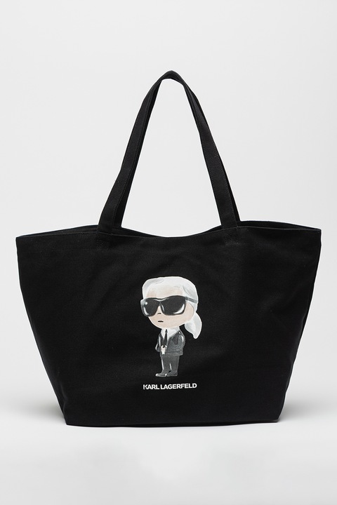 Karl Lagerfeld, Ikon logós bevásárlótáska, fekete
