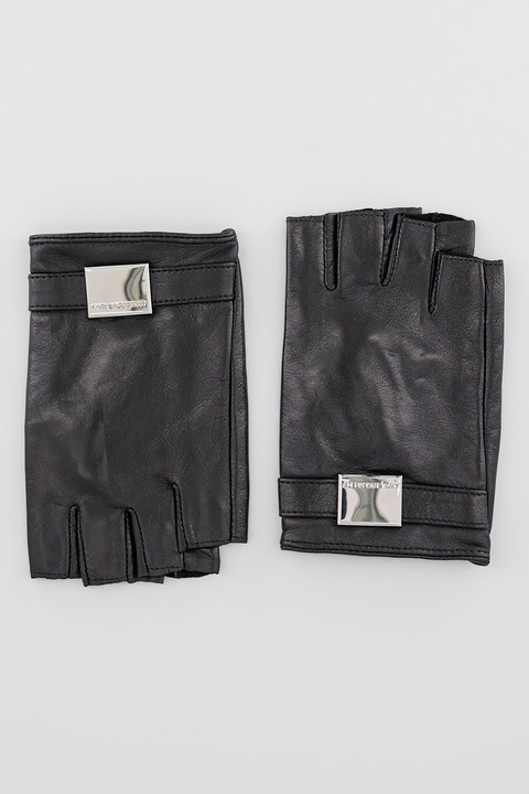 Karl Lagerfeld, Кожени ръкавици Forever, Черен