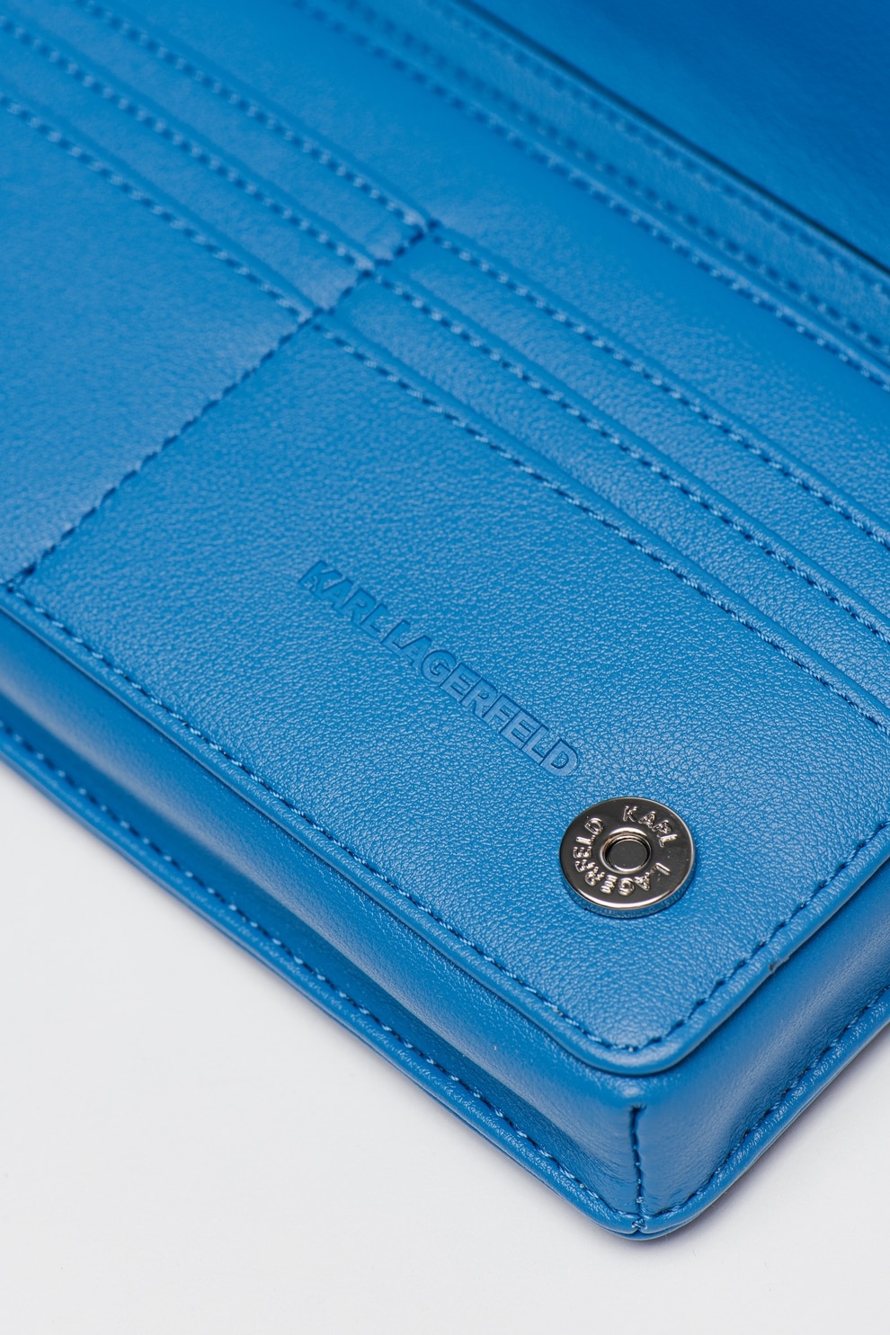 Karl Lagerfeld, Geanta crossbody de piele ecologica Weave