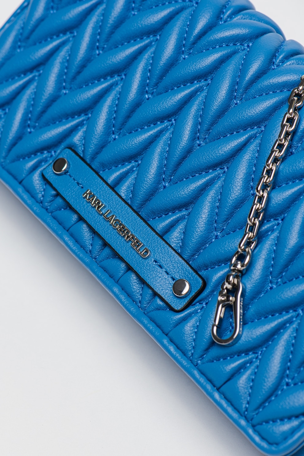Karl Lagerfeld, Geanta crossbody de piele ecologica Weave