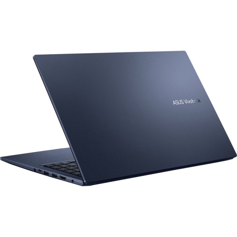 Laptop ASUS 15.6'' ultra-portabil, FHD, Procesor Intel® Core™ i7-13620H (24M Cache, up to 4.90 GHz), 10 cores, 48GB DDR4, 250 GB SSD, Intel UHD, No OS, albastru marin
