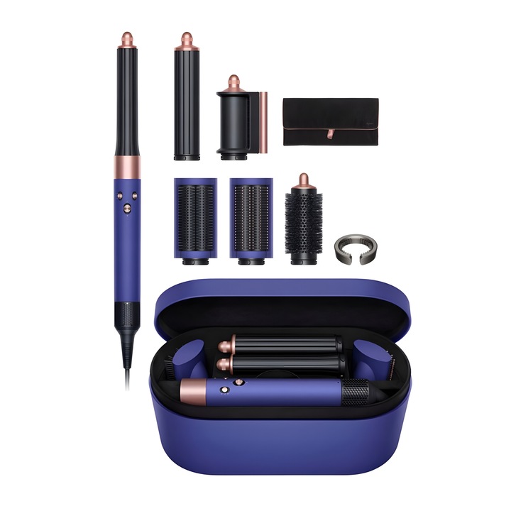 Маша за коса Dyson Airwrap Complete Long HS05 Blue and Rosé 1300W Multistyler Curler Включени аксесоари