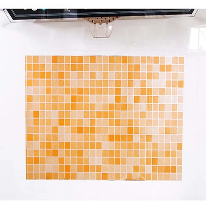 Stickere decorative autocolante pentru baie, multicolor, 45x70cm, set