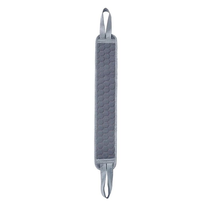 Burete de baie 40 inch, exfoliant cu maner, multicolor, 15x10x5cm, set pentru barbati si femei