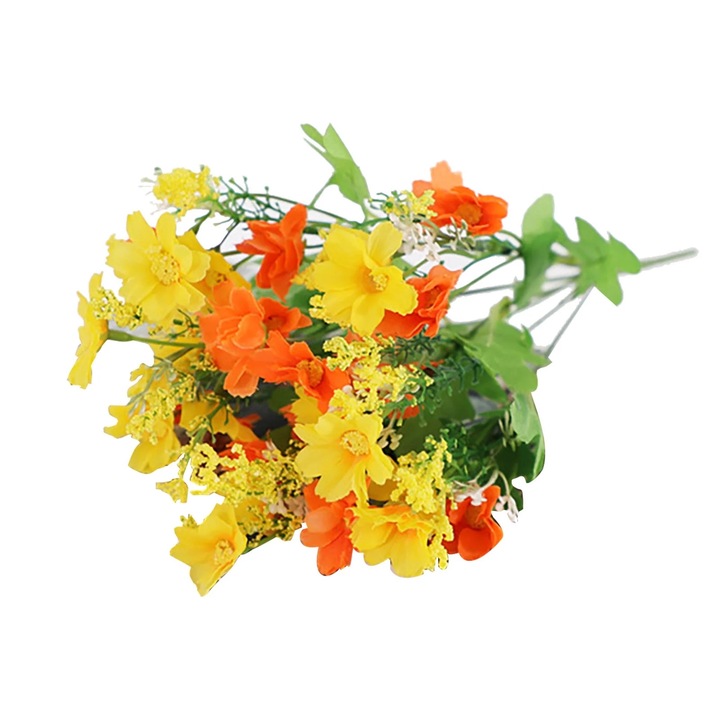 Buchet Flori Artificiale Multicolore 34x14cm