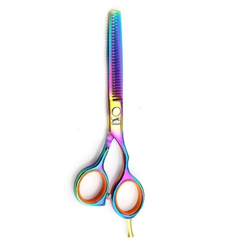 Foarfeca Profesionla Filat - Jaguar 5.5' inch - Rainbow O9336 Limited Edition Foarfeca Profesionla Filat - Jaguar 5.5' inch - Rainbow O9336 Limited Edition