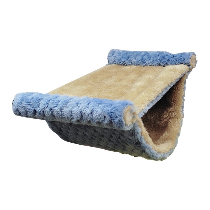 Culcus pentru animale Enforose, hamac dublu strat, material moale, usor de curatat, 30x30cm