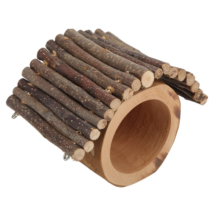 Tunel de ascunzatoare pentru hamsteri din lemn de mar, Enforose