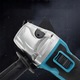 Polizor unghiular fara fir, 125mm, 18V, motor fara perii, maner auxiliar in doua pozitii, set complet