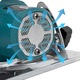 Fierastrau circular fara fir, 125mm, motor fara perii, adancime maxima de taiere 50mm, unghi de taiere 45 grade