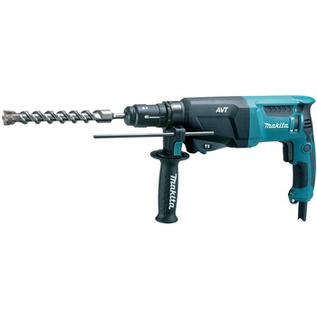 Ciocan rotopercutor Makita HR2611FT, 800 W, 1200 RPM, 2.4 J Ciocan rotopercutor Makita HR2611FT, 800 W, 1200 RPM, 2.4 J