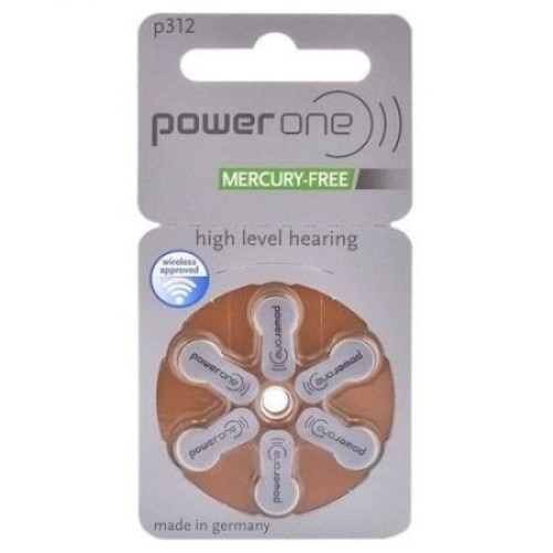 Set baterii pentru aparate auditive model A312