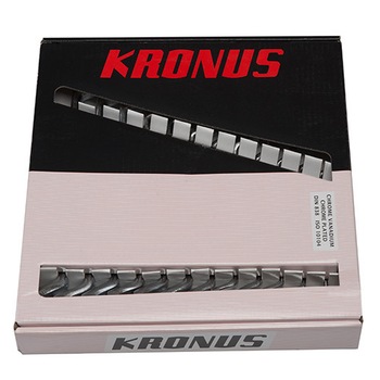 Set chei inelare dublu cotite 6-32 mm /12 piese marca Kronus Set chei inelare dublu cotite 6-32 mm /12 piese marca Kronus