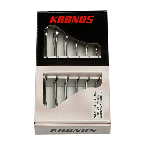 Set chei fixe duble drepte 6-22 mm / 8 pcs marca Kronus