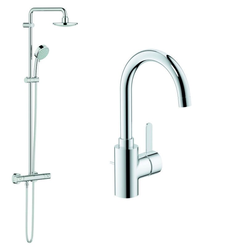 Pachet sistem dus New Tempesta + baterie lavoar Cosmo pipa C