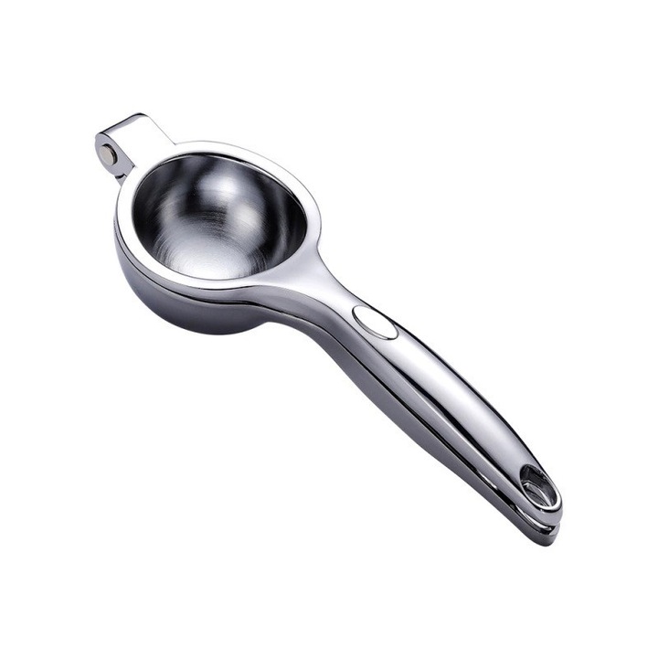 Cinkötvözetből készült citromfacsaró, nagy kapacitású, ergonomikus kialakítású, 7 cm