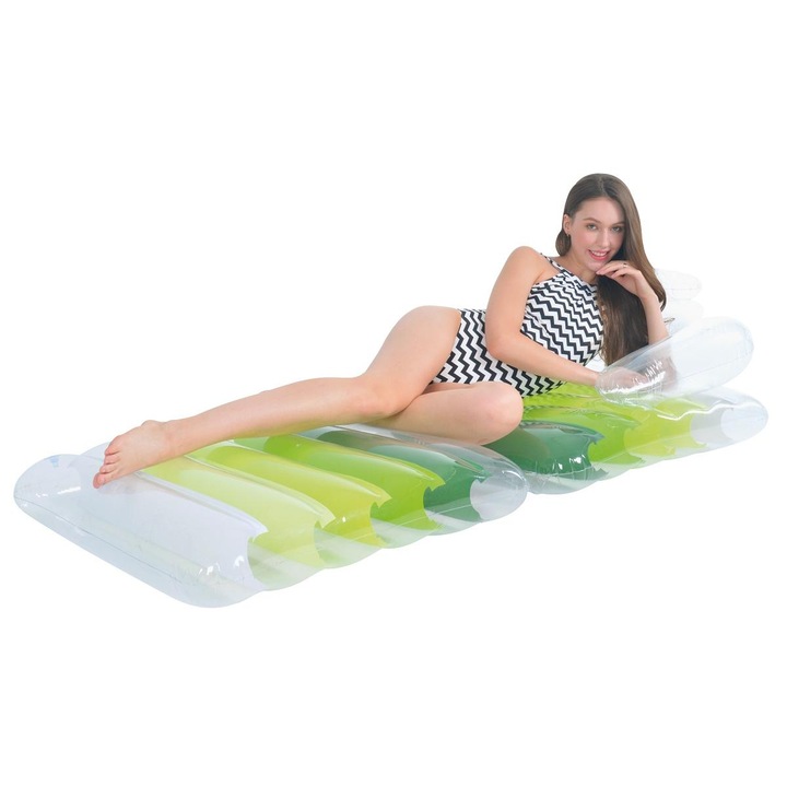 Jilong strandmatrac, 180x79x48 cm, többszínű, 3 kamrás, maximum 100 kg, PVC