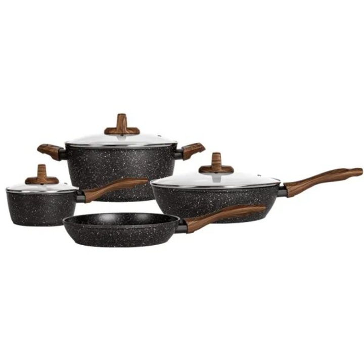 MPM AGD-24: Set de vase de gatit - set de 7 piese