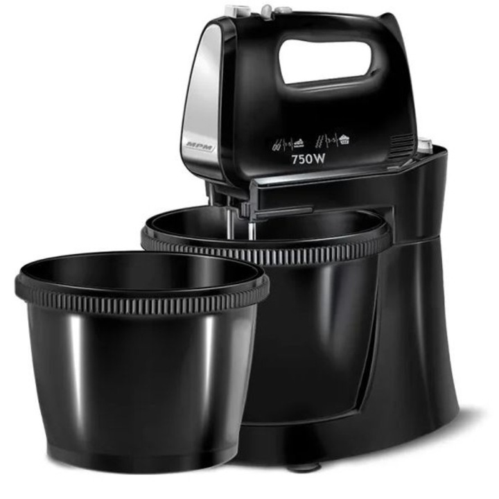 Миксер за купа MPM MMR-22Z_C, 750W, 2 въртящи се купи, черен