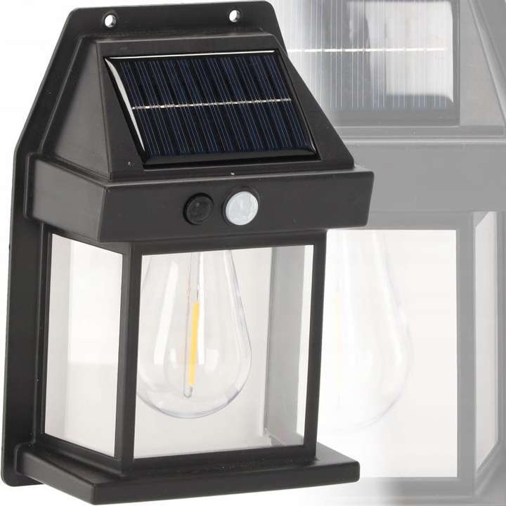 Lampa de perete solara Garden Line cu senzor de miscare