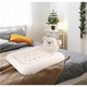 Leagan pentru copii gonflabil, 80x60x82cm, bej, set complet cu pompa si curele de siguranta