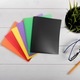 Dosare din plastic colorate cu buzunare si pronguri, set de 2, dimensiuni 9.25"x11.5", multicolor