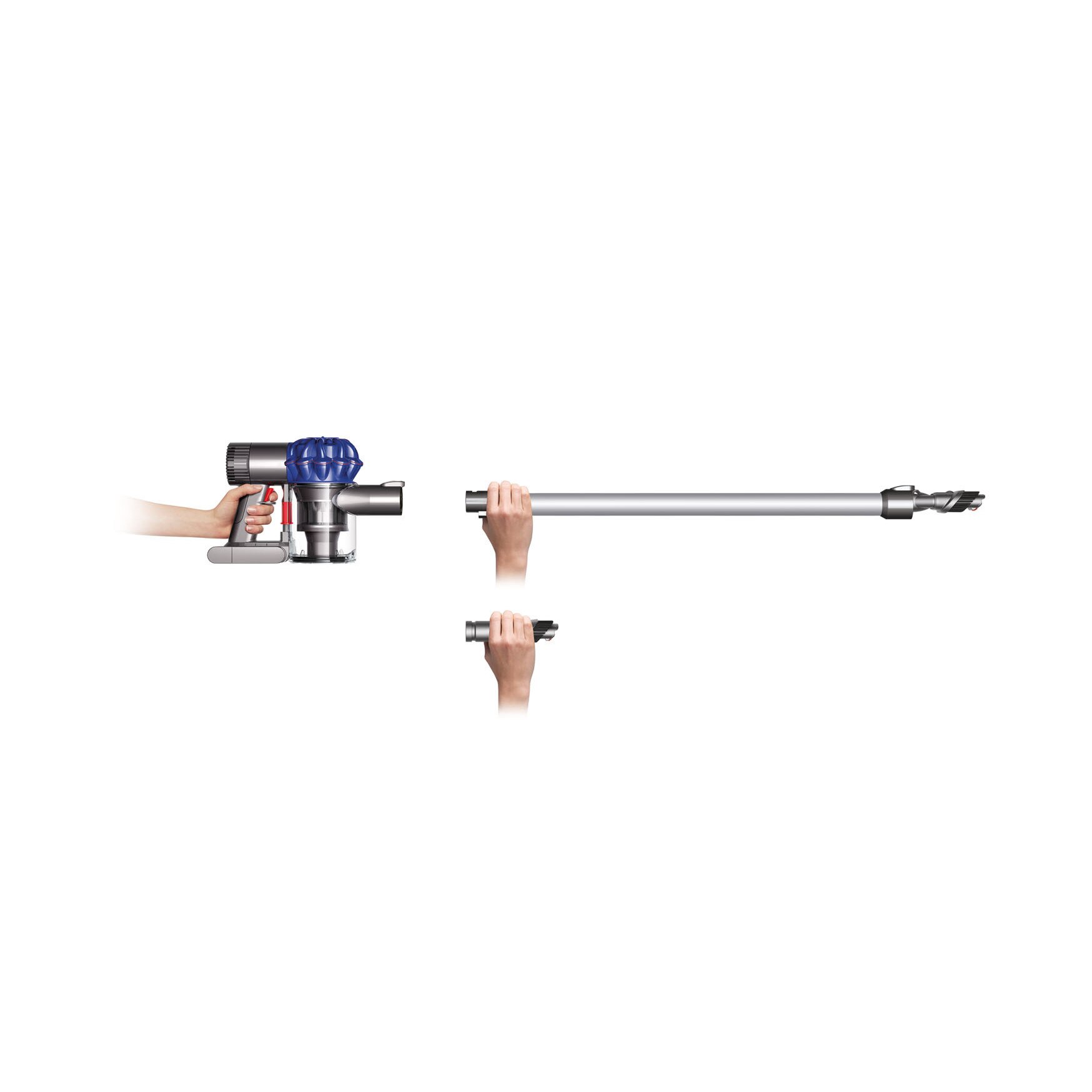 Aspirator Portabil Dyson V6 Slim Origin, Tehnologie 2-Tier