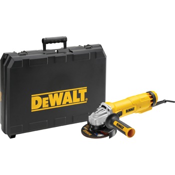 Polizor unghiular (flex) DeWalt, DWE4207k 1010W, 11000 RPM, 125 mm, maner lateral antivibratie, Cutie pofesionala Polizor unghiular (flex) DeWalt, DWE4207k 1010W, 11000 RPM, 125 mm, maner lateral antivibratie, Cutie pofesionala