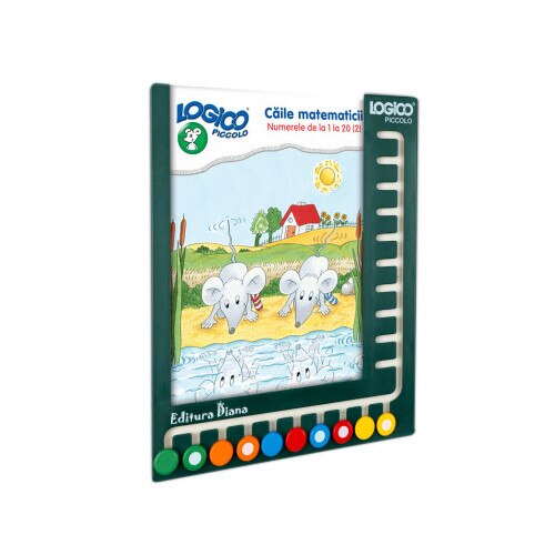 Set cu tablita Logico - Caile matematicii - Numere de la 1 la 20 (2)