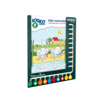 Set cu tablita Logico - Caile matematicii - Numere de la 1 la 20 (2) Set cu tablita Logico - Caile matematicii - Numere de la 1 la 20 (2)