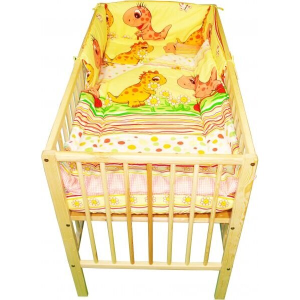 Aparatoare Laterala MyKids Dino Roz 140x70, MyKids