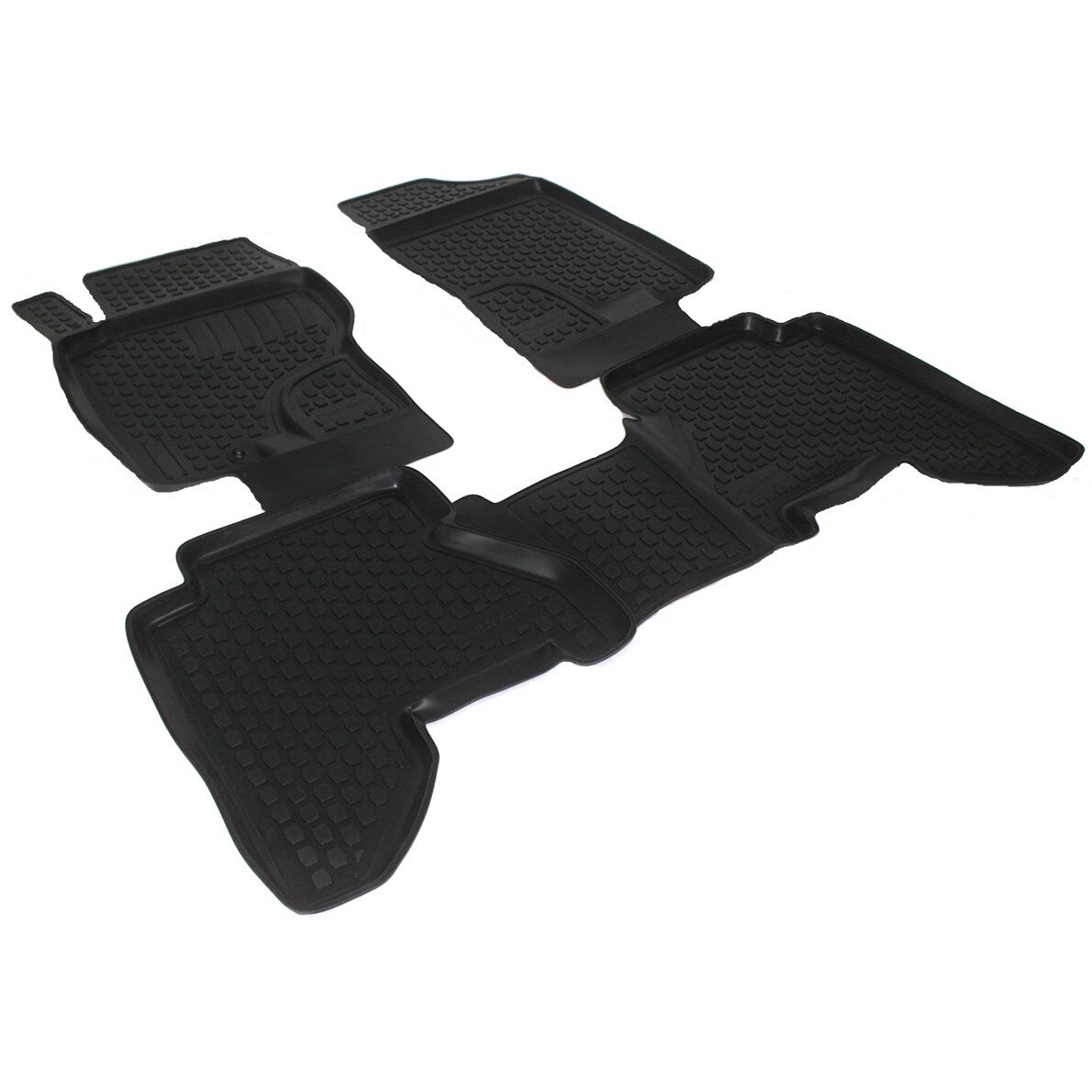 Covoare cauciuc stil tavita Idealstore, dedicat pentru NISSAN PATHFINDER 2005-2015 alaturi de odorizant auto cadou