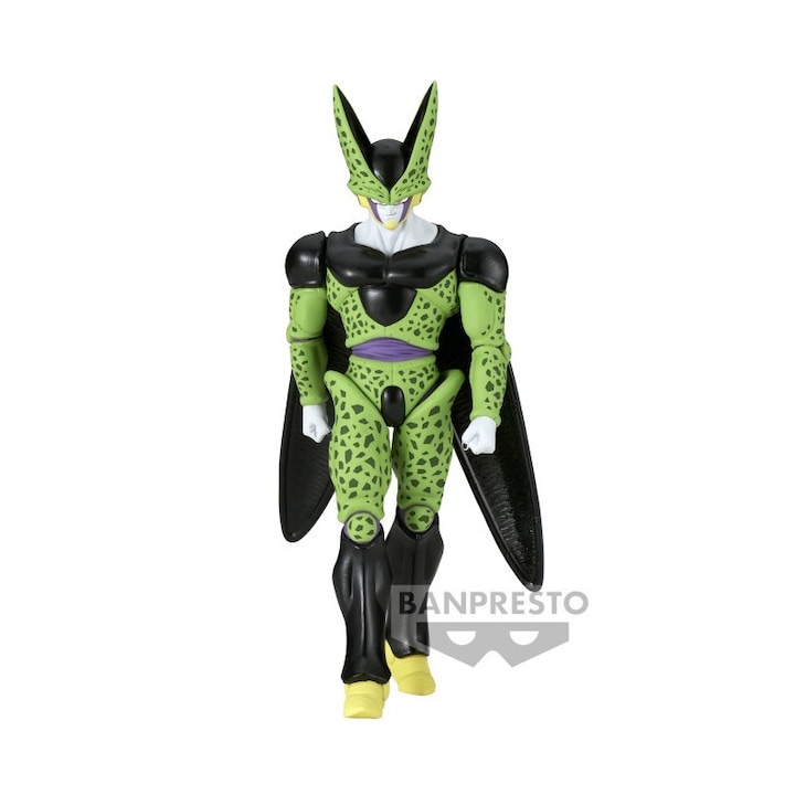 BANPRESTO figura, Dragon Ball Z Edge Works - Cell, fekete/zöld