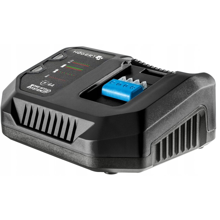 Incarcator rapid 6A 18V, Hoegert Technik, diagnosticare, protectie
